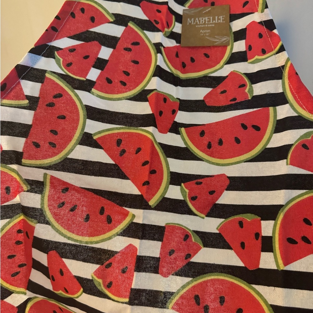 Mabelle Watermelon Print Apron